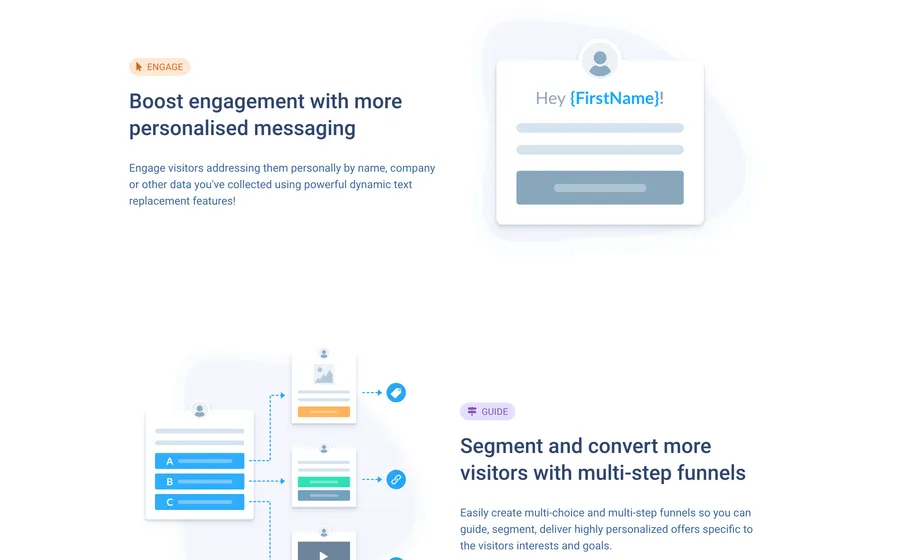 ConvertBox landing page